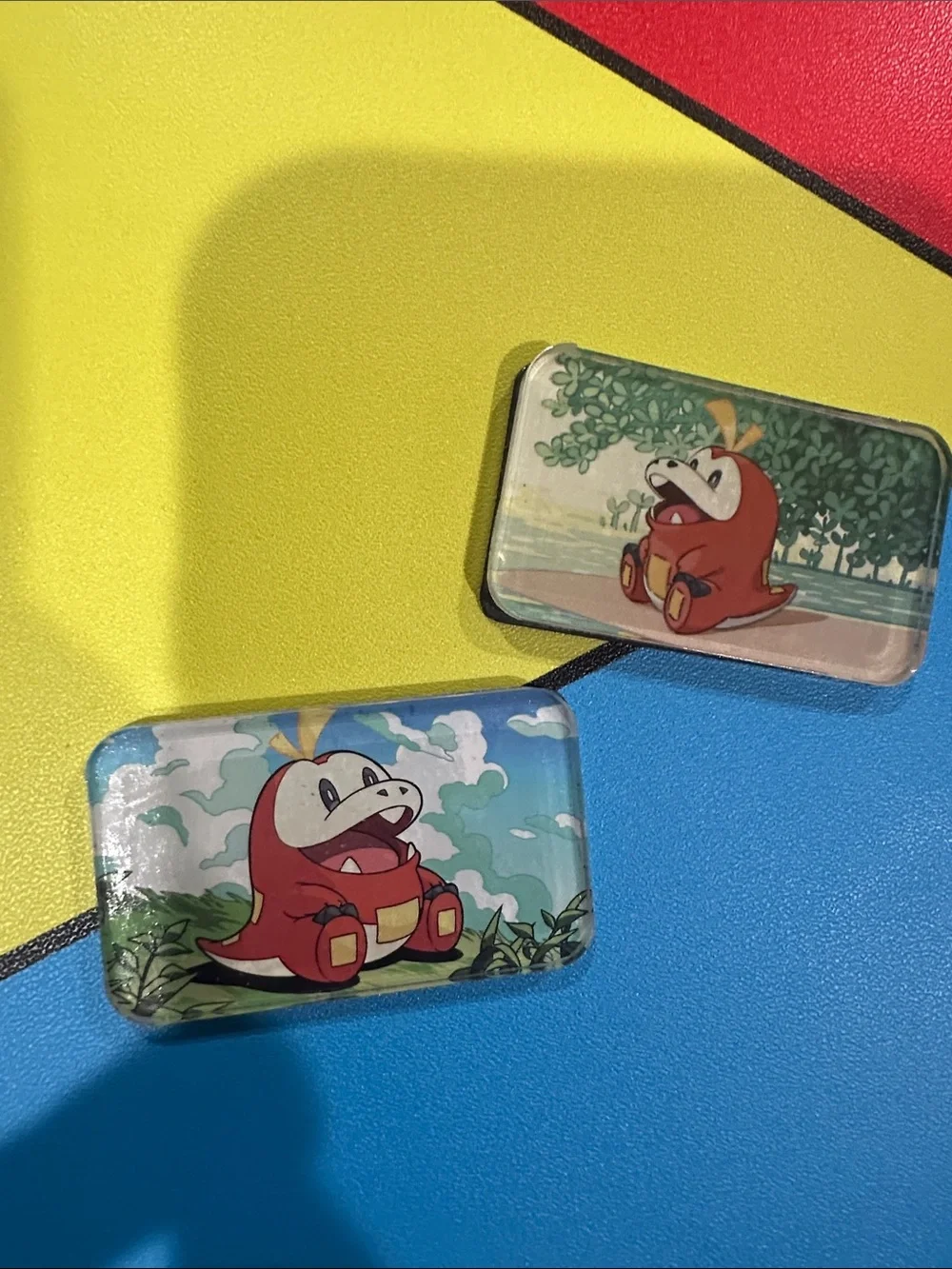 Fuecoco Collectible Card Magnet set - Red